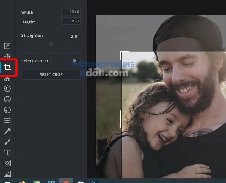 cach cat nho tam hinh Chỉnh sửa ảnh online miễn phí trên PC và điện thoại