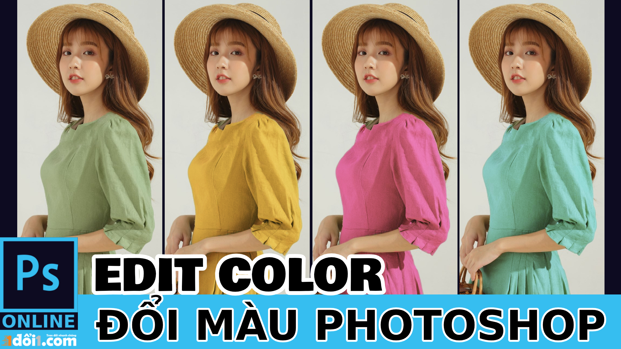 Cach doi mau trong photoshop online chinh san pham ban hang Cách đổi màu trong photoshop online chỉnh sản phẩm bán hàng