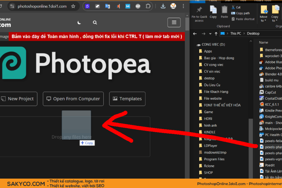 keo vao de mo Đổi đuôi Ảnh Bằng Photoshop Online #23